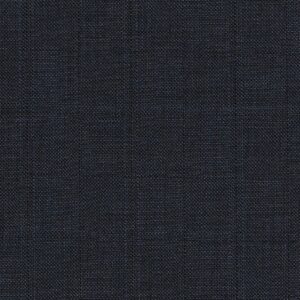 Dormeuil Iconik Super 120s 100% Worsted Checked Greyish Blue with Stripes