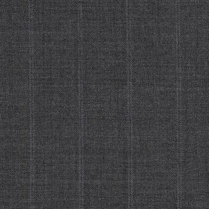 Dormeuil Iconik Super 120s 100% Worsted Grey with Stripes