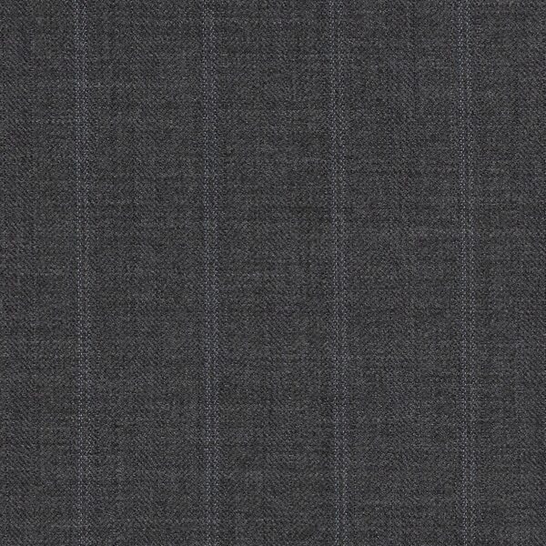 Dormeuil Iconik Super 120s 100% Worsted Grey with Stripes