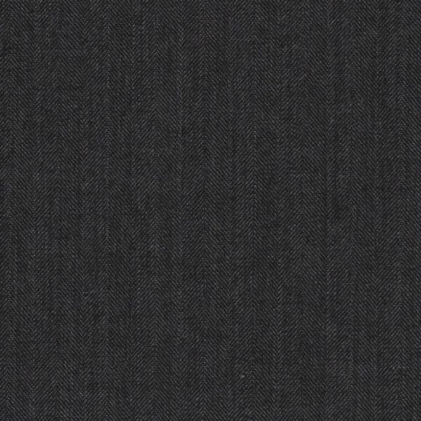 Dormeuil Amadeus Pure Wool Super 100s Grey with Herringbone Stripe