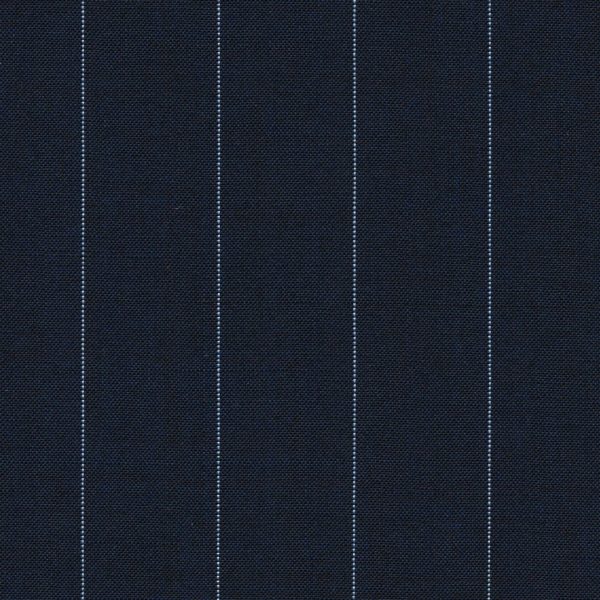 Dormeuil Tropical Amadeus Pure Wool Blue with Stripes