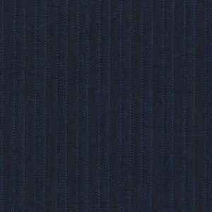 Holland and Sherry Mille Miglia Super 140s Pure Wool Blue with Stripes