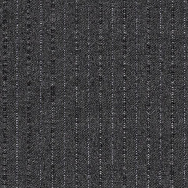 Dormeuil Finest 15.7 super 160s grey with stripes