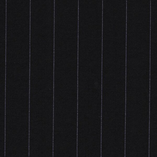 Dormeuil Finest 15.7 Super 160s Navy Blue with Stripes