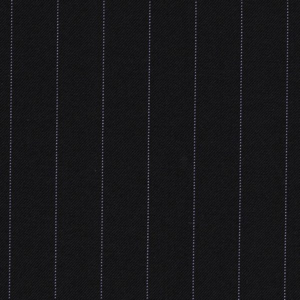 Dormeuil Finest 15.7 Super 160s Navy Blue with Stripes