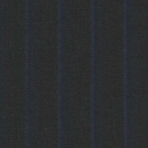Holland and Sherry Swan Hill 2018 charcoal/navy shadow stripe 1/2 inch