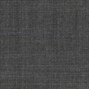 Holland and Sherry Swan Hill 2018 mid gray glen check with royal blue windowpane 1 3/8 x 1 7/8 inch