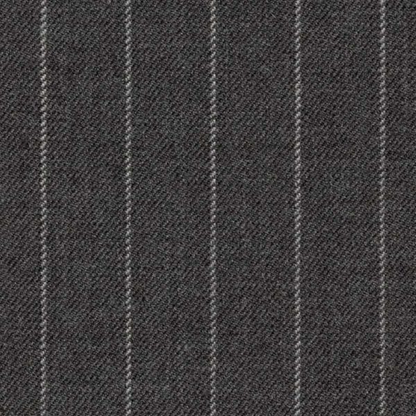 Holland and Sherry Swan Hill 2018 mid gray chalk stripe 1/2 inch