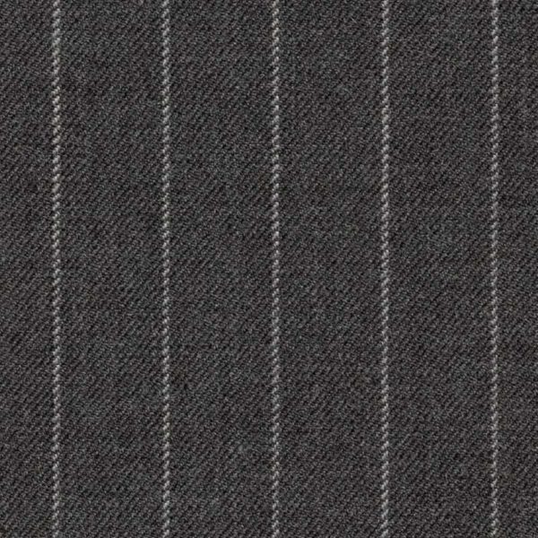 Holland and Sherry Swan Hill 2018 mid gray chalk stripe 1/2 inch
