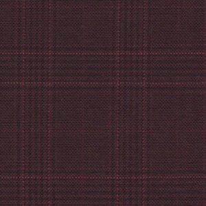 Holland and Sherry Swan Hill 2018 maroon mock glen check 1 2/8 x 1 5/8 inch