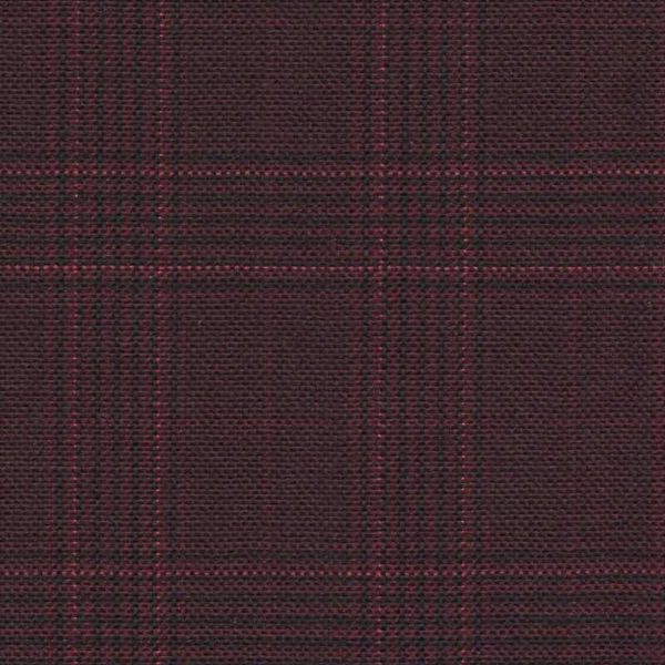 Holland and Sherry Swan Hill 2018 maroon mock glen check 1 2/8 x 1 5/8 inch